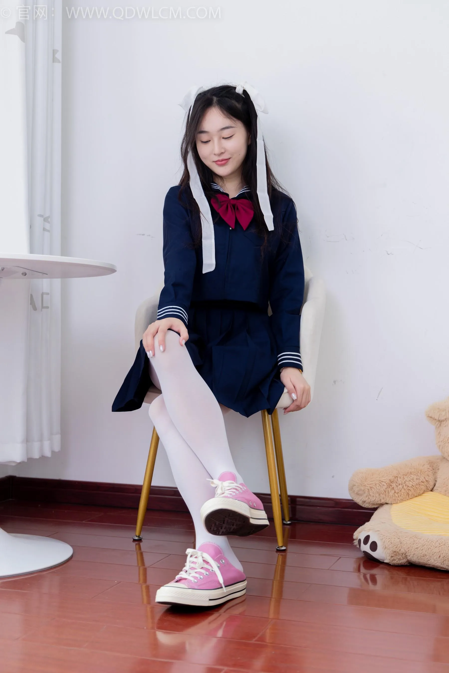 物恋传媒 NO.1544 美兔-学院少女 [151P]插图5